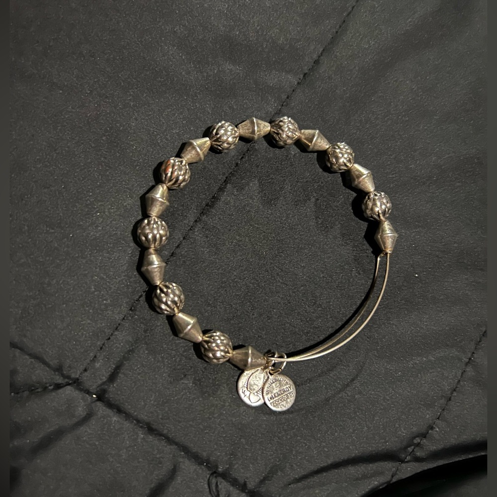 Elegant Silver Beaded Bracelet